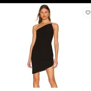 Amanda Uprichard Black Dress Size XS